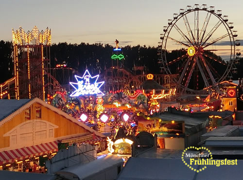 Maidult Regensburg - Übersicht übers Regensburger Frühlingsfest